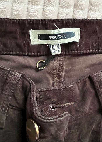 İpekyol kadife pantolon - Görsel 2