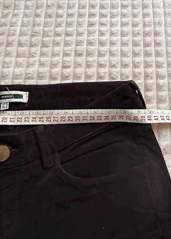 İpekyol kadife pantolon - Görsel 5