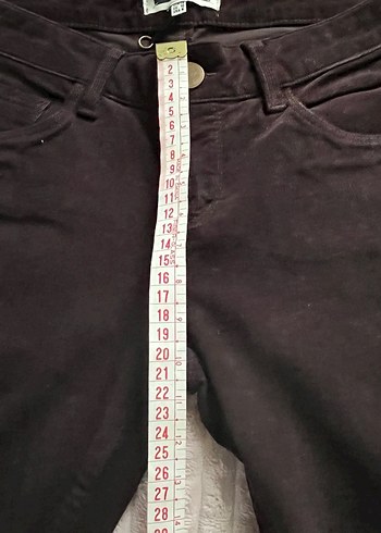 İpekyol kadife pantolon - Görsel 6