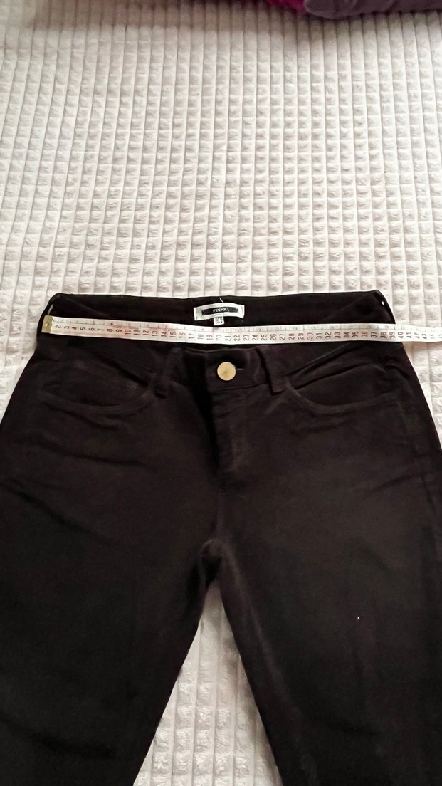 İpekyol kadife pantolon - Görsel 4