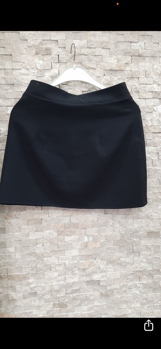 Zara Siyah Mini Etek - Görsel 3