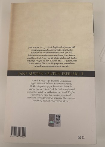  Jane Austen - Gurur ve Önyargı