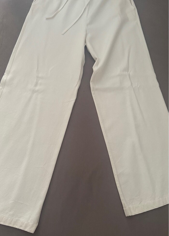 Keten pantolon - Görsel 2