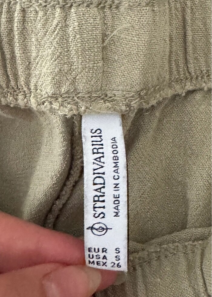 Keten pantolon - Görsel 3