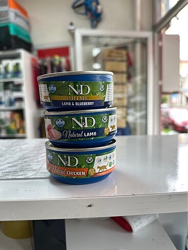 12 adet N &D konserve mama 70 gr 12 adet