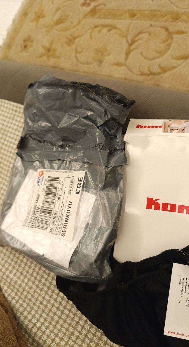 Siyah Baskılı 75c Kom Nelly toparlayıcı  Sütyen - Görsel 2