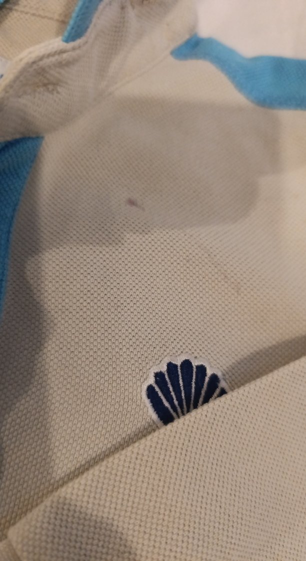 Mavi Erkek Polo Tişört Düğmeli Kısa Kollu Okyanus koleji  store - Görsel 4