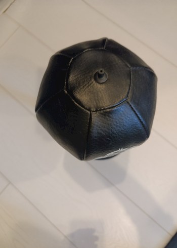 Erkek Siyah Deri Gotik Boks standlı - Görsel 2