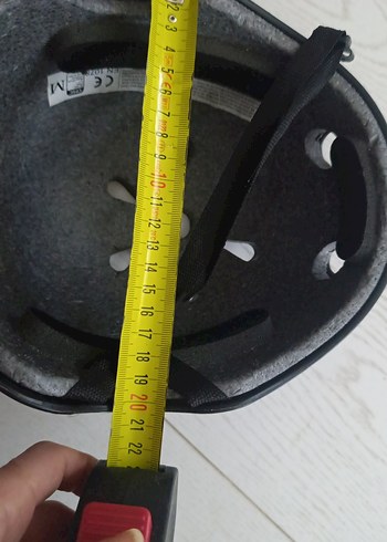 Siyah Kayışlı Biker paten bisiklet çocuk  Kaskı - Görsel 5