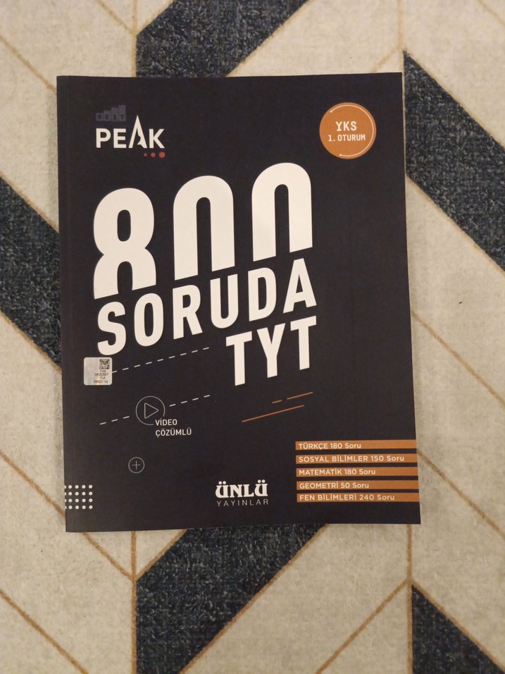 PEAK TYT 800 Soru ve 30'lu Biyoloji Denemesi - Görsel 5