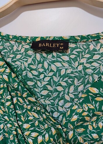 m Beden yeşil Renk Barley elbise