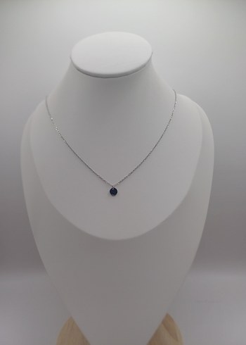 So Chic Minimalist Gri Kolye