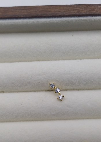 925 sterline 18K piercing - Görsel 5