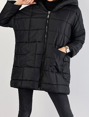 Bigdart oversize şişme mont