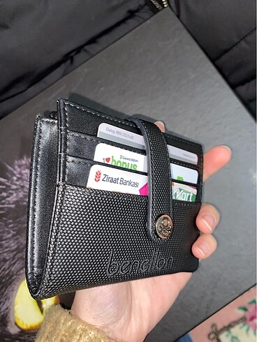 Bennetton cüzdan - Görsel 5