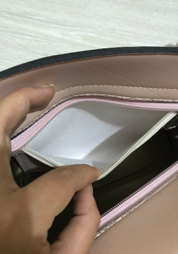 Pudra Pembe Kadın Babet ve Çanta - Görsel 4