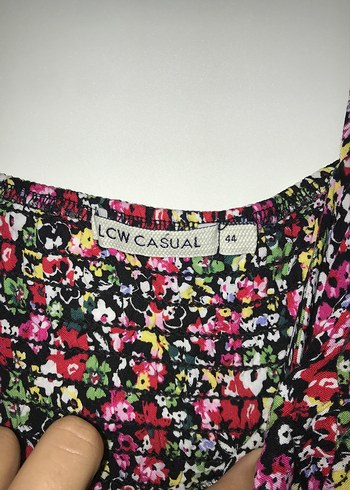 Çiçek Desenli Askılı Mini Elbise - Görsel 3