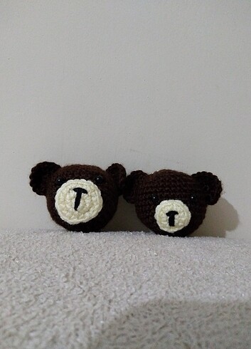 Amigurumi ayıcık anahtarlık
