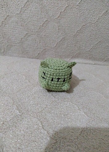 Beden Amigurumi sevimli kedi anahtarlık