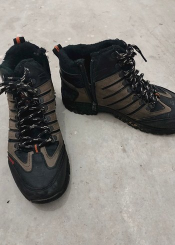 Erkek Kahverengi Gri Bağcıklı Outdoor Bot - Görsel 3