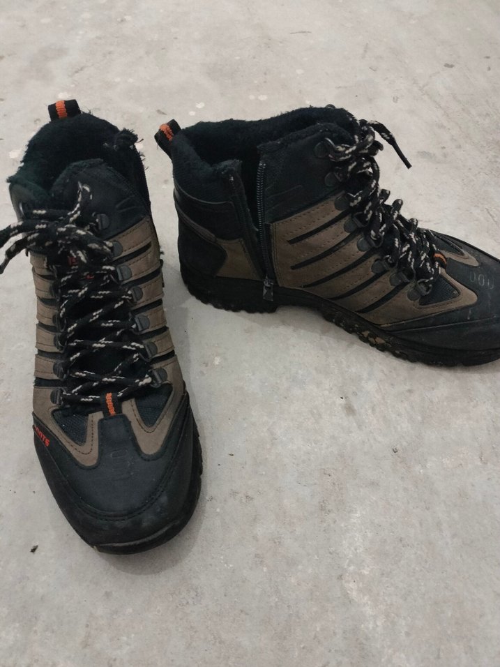 Erkek Kahverengi Gri Bağcıklı Outdoor Bot - Görsel 3