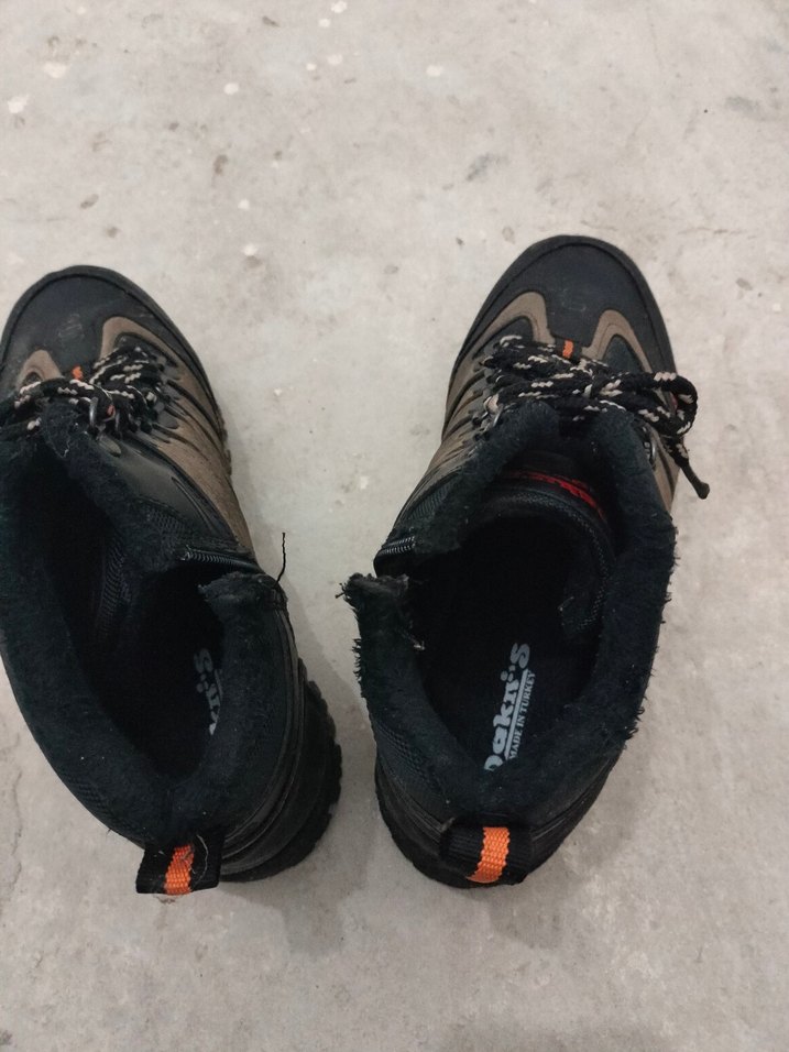 Erkek Kahverengi Gri Bağcıklı Outdoor Bot - Görsel 4