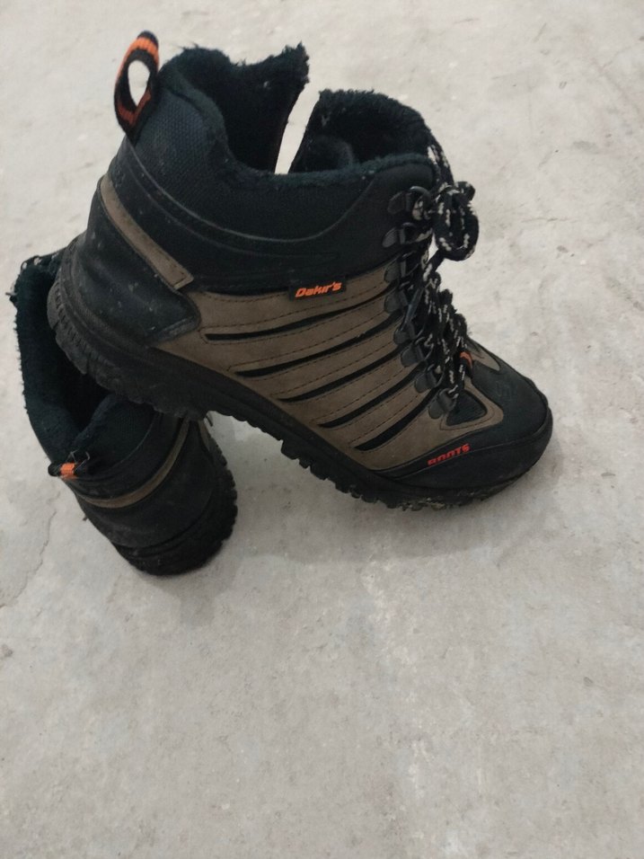 Erkek Kahverengi Gri Bağcıklı Outdoor Bot - Görsel 2