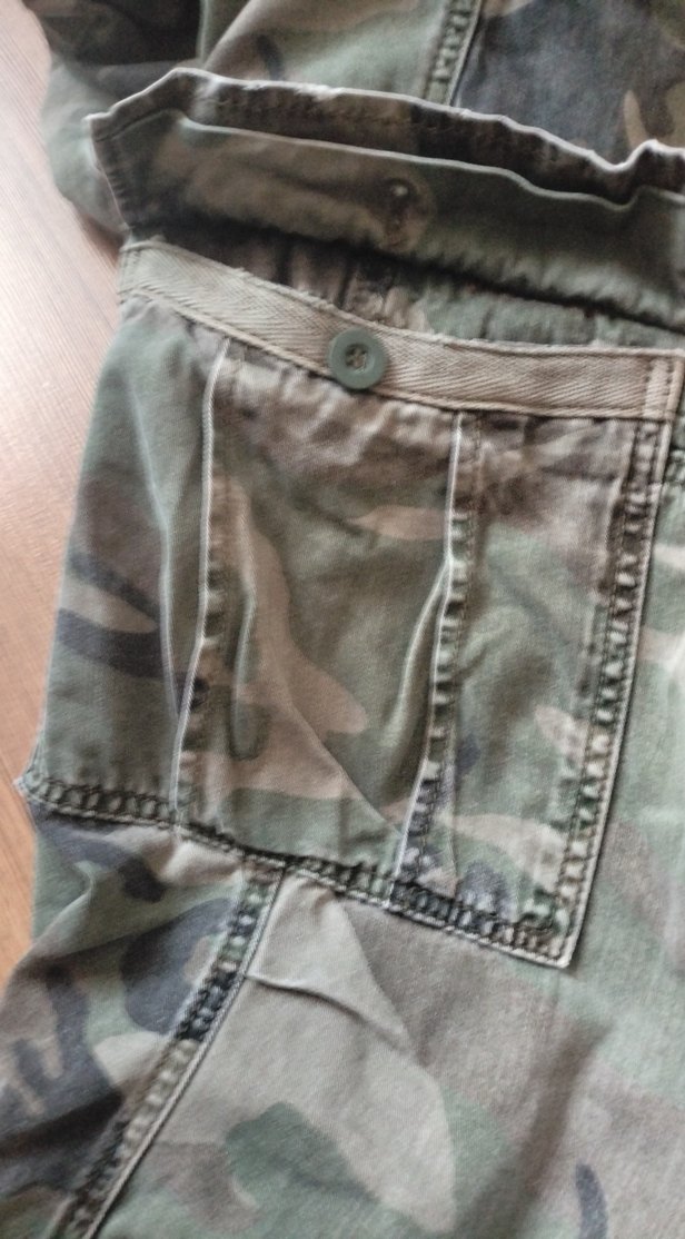 MAVİ JEANS KAMUFLAJ PANTOLON - Görsel 3