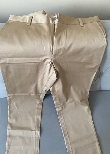 Zara Bej erkek Kumaş Pantolon Midi Boy