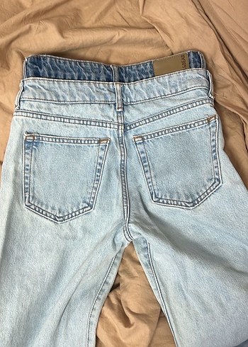 s Beden mavi Renk Pull and bear straight Kadın Jean