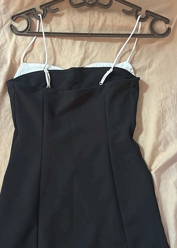 Pull and Bear Siyah pull and bear mini elbise