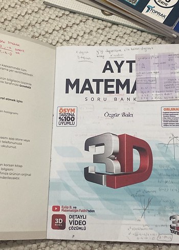 Beden AYT Matematik 3D Soru Bankası