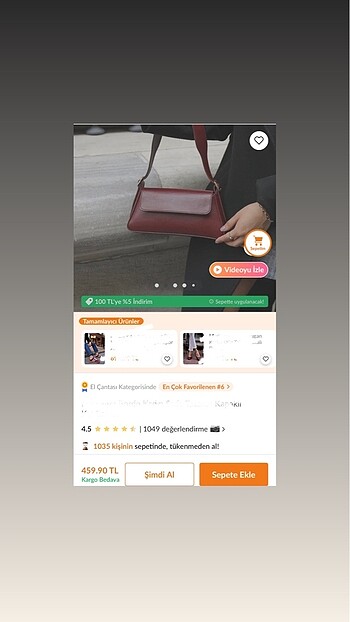 Beden İLANI ALMAYINIZ İLAN AÇTIRINIZ Bordo Baget Çanta