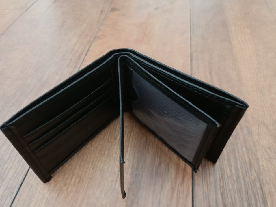 Siyah Deri Erkek Cüzdanı - Görsel 2