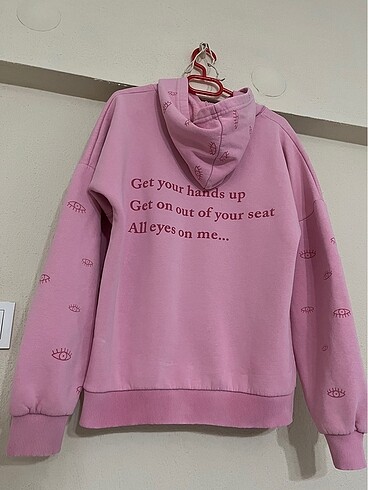 Zara Pembe gözlü sweat