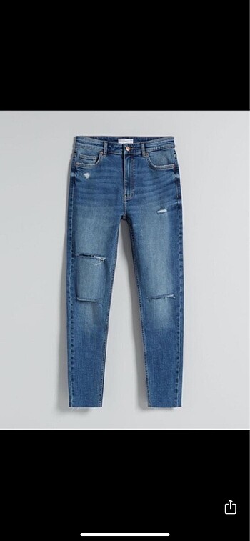 Bershka yüksek bel jean pantolon