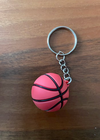 Renkli Basketbol Temalı Zincirli Anahtarlık