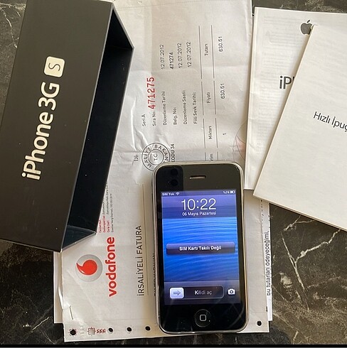 iPhone 3G S .. 8GB.IMEI KAYITLIDIR