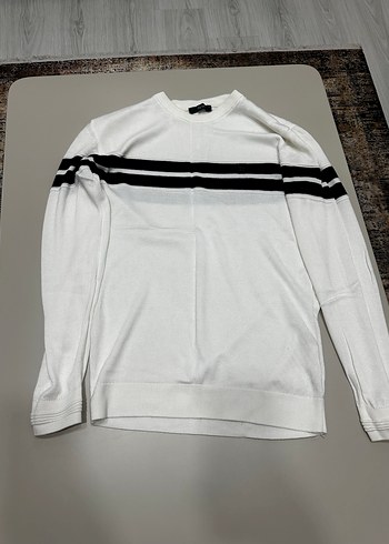AVVA Çizgili Erkek Sweatshirt