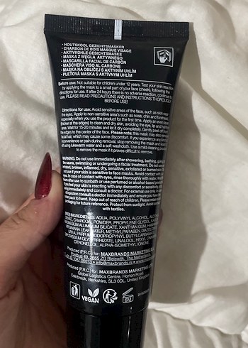 Kömürlü Soyulabilir Siyah Nokta Maskesi - Görsel 2