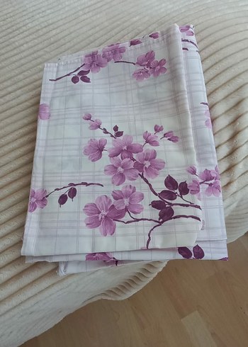 Lila Çiçek Desenli Nevresim - Görsel 3