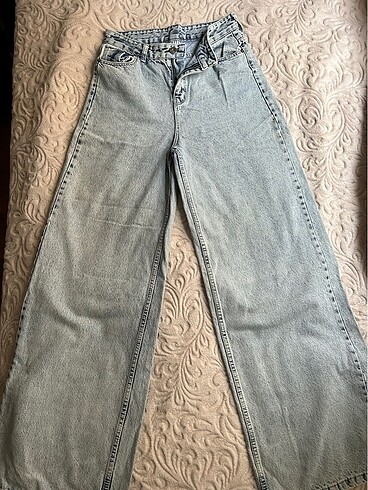Kot pantolon Jean bol paça