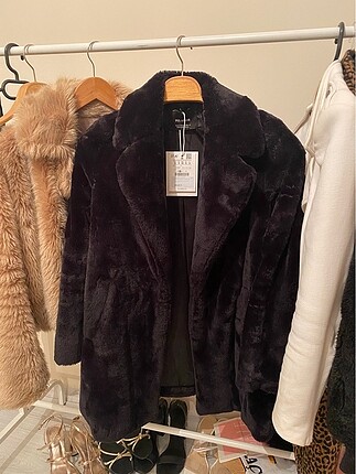 Pull&bear siyah kürk