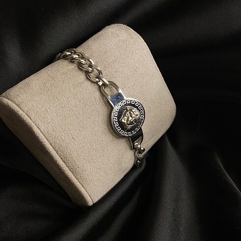 Versace Gümüş Renk BİLEKLİK