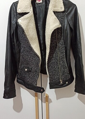 34 Beden Biker ceket