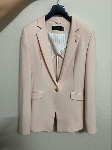 xs Beden Chima xs toz pembe renkli ceket