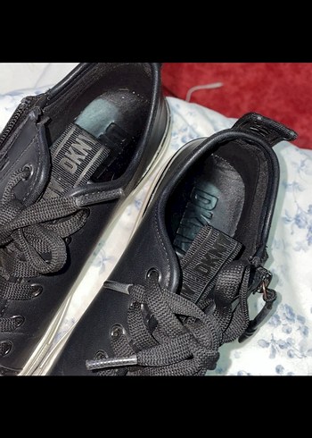 Siyah Bağcıklı Fermuarlı  Spor Ayakkabı - Görsel 3