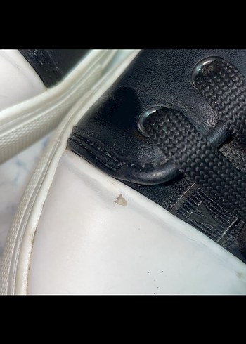 Siyah Bağcıklı Fermuarlı  Spor Ayakkabı - Görsel 2