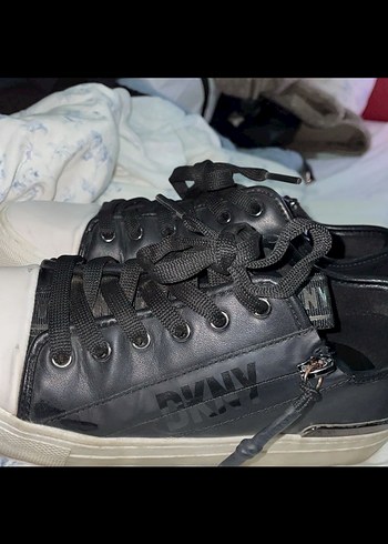 Siyah Bağcıklı Fermuarlı  Spor Ayakkabı - Görsel 5