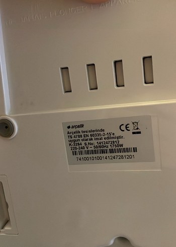 Arçelik Beyaz ve Gri Çay Makinesi - Görsel 4